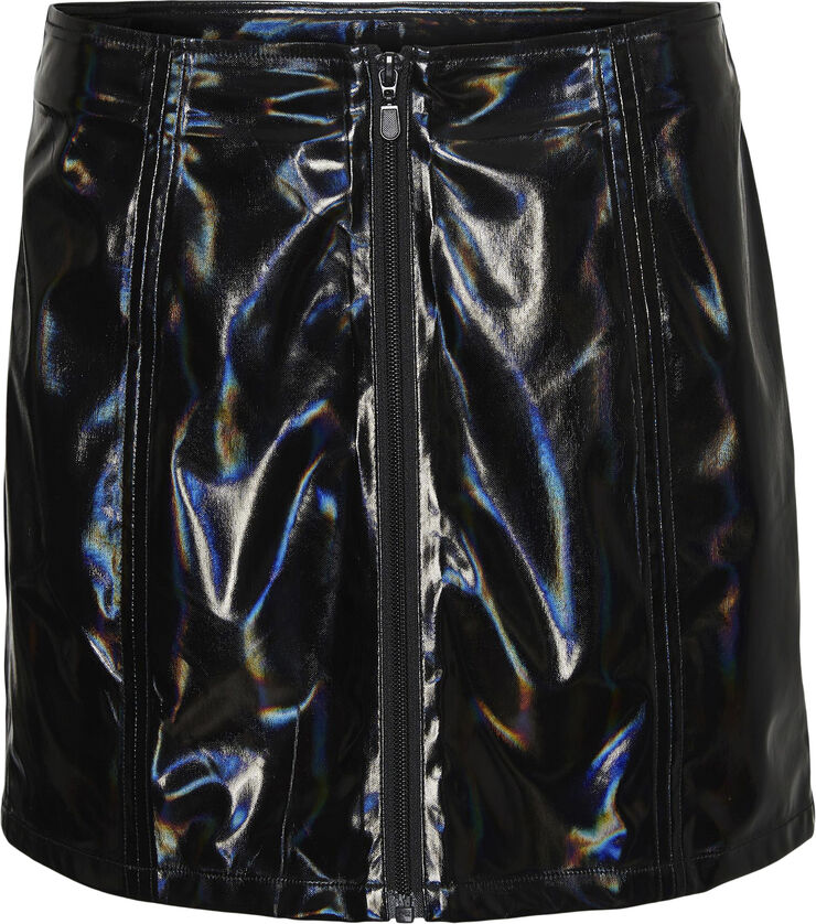 Something New SNKIM HW TIGHT MINI SKIRT - MCH Black