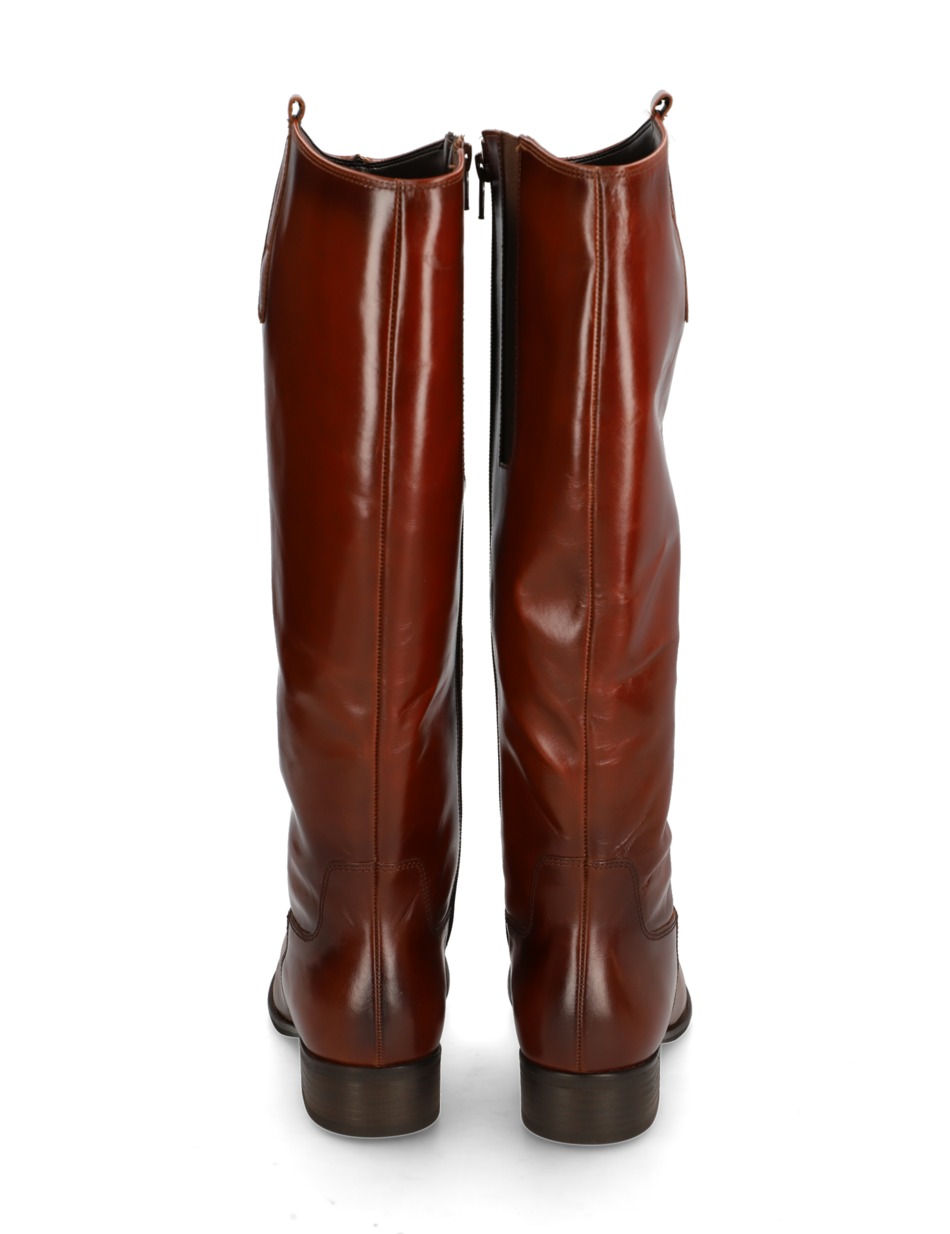 Glattleder Stiefel