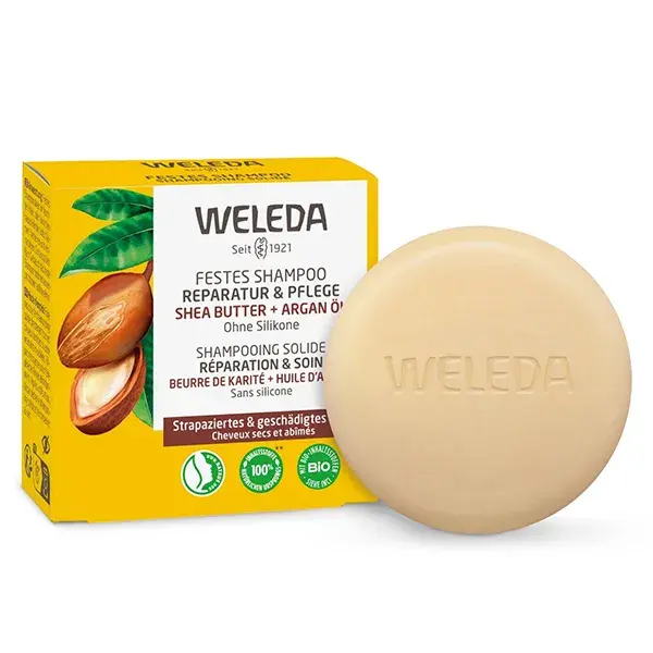 Shampoo Sólido Weleda Repair & Care - 50g