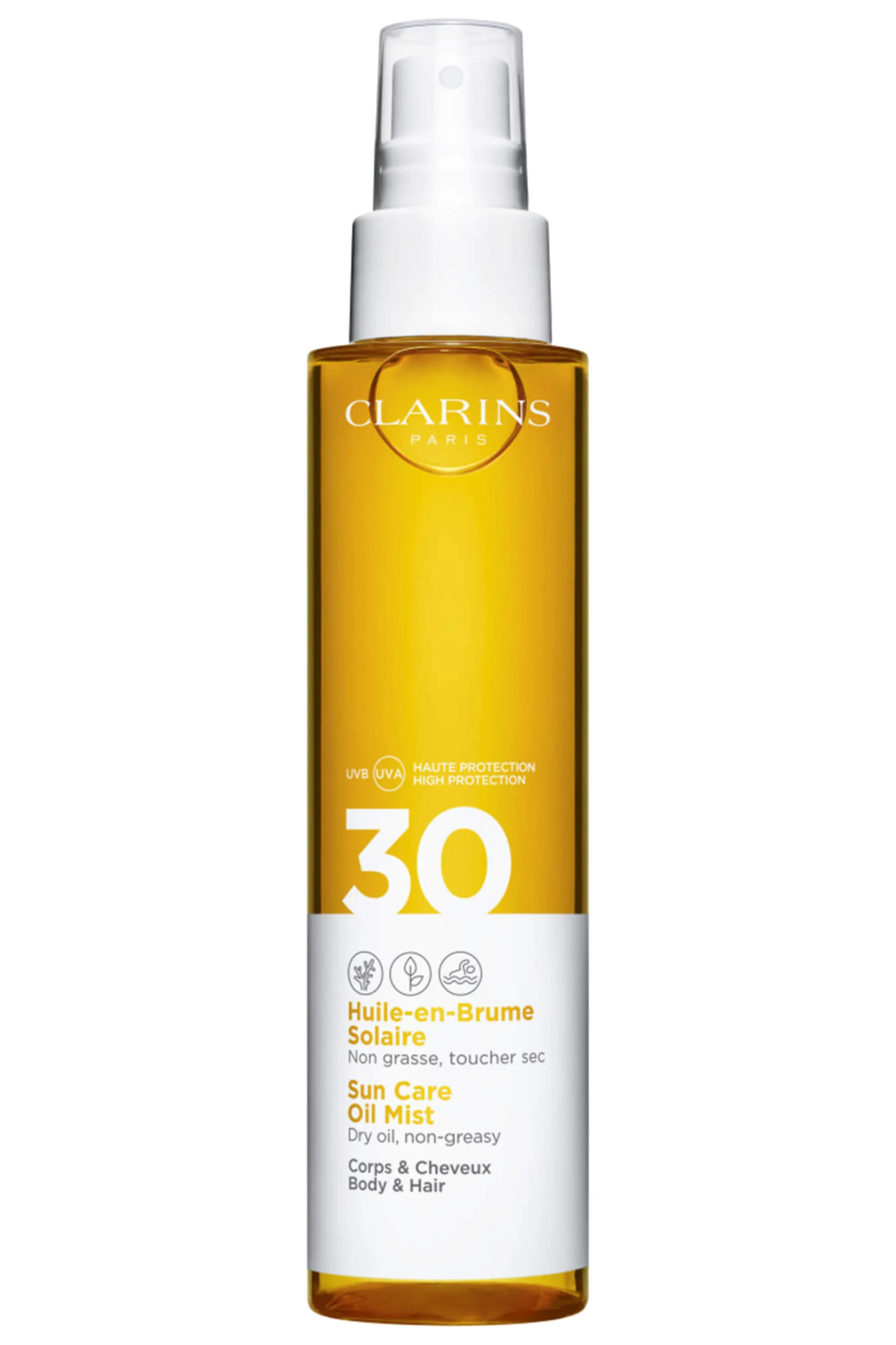Clarins Huile-en-brume solaire corps UVA/UVB SPF30-150 ml