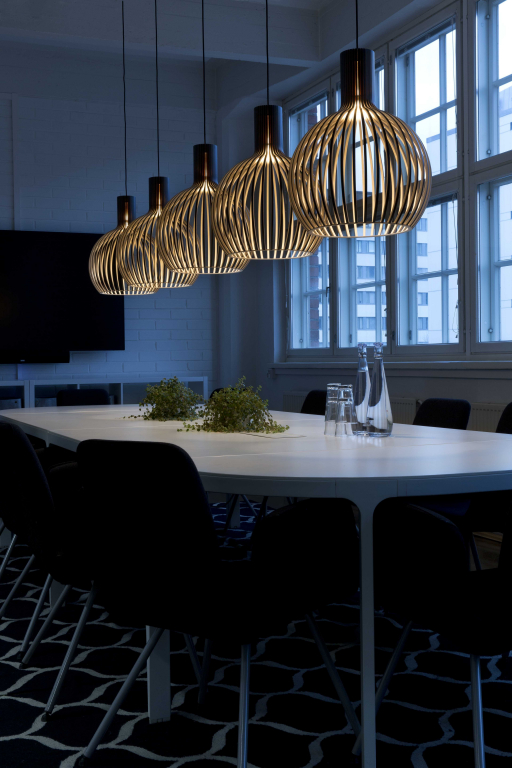 Secto Design Octo Small 4241 hanglamp Ø45 naturel berk