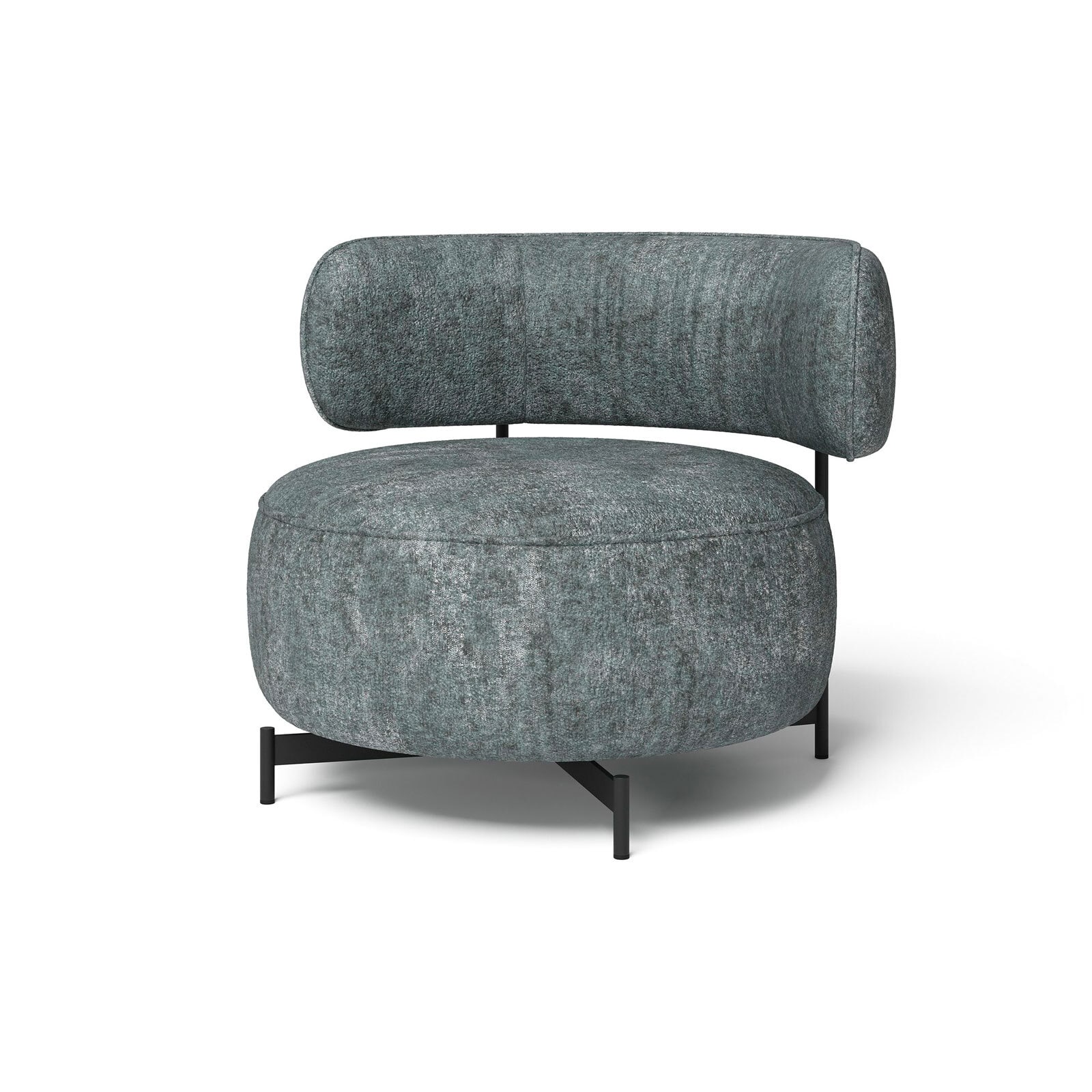 JOOP! Sessel 88 cm Stoffbezug graublau