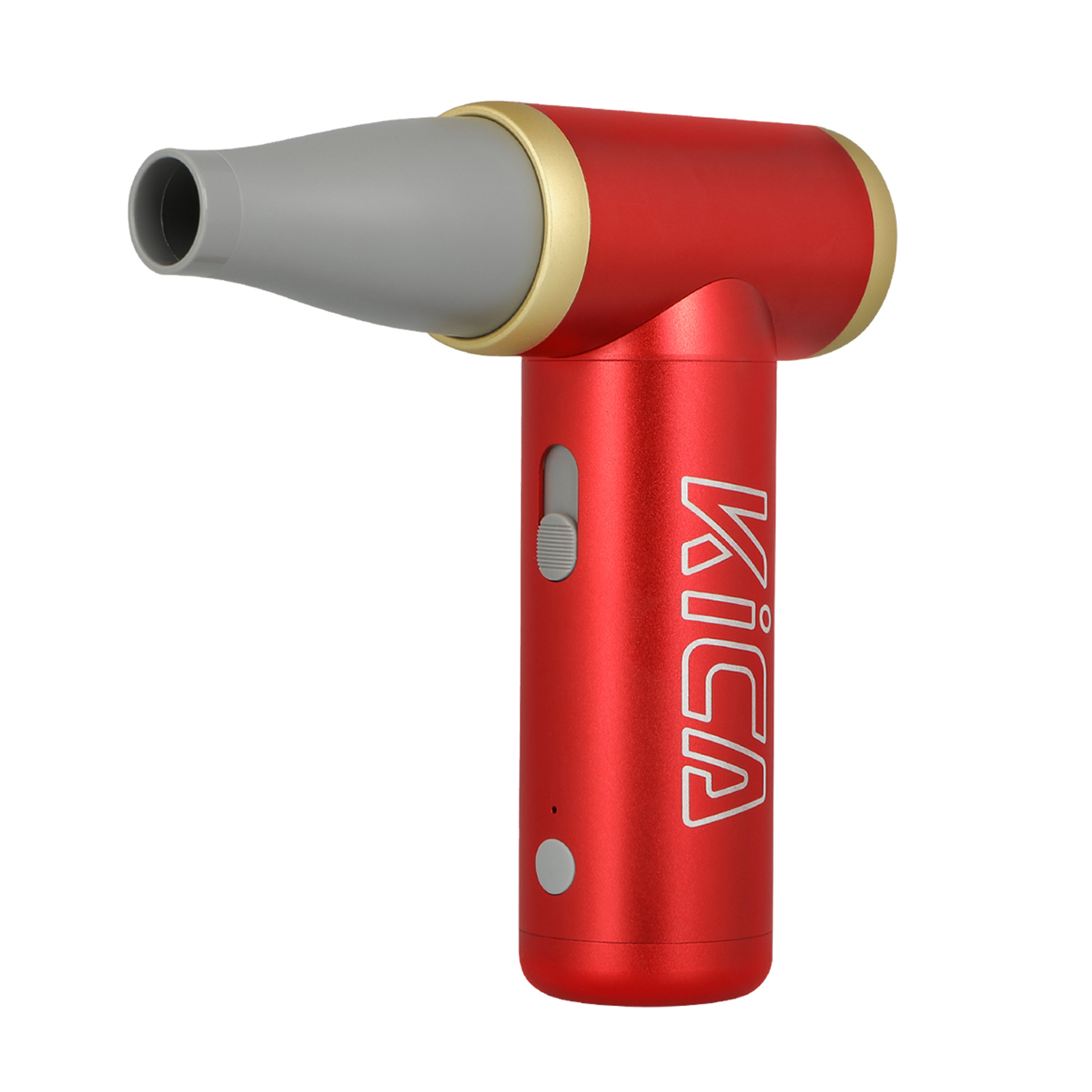 1100mAh 2in1 Jet Fan 2 Elektrische Luftpumpe USB Turbo Ventilator Multifunktionsgebläse Drehzahl bis zu 101000 U/min (4000719) - Rot
