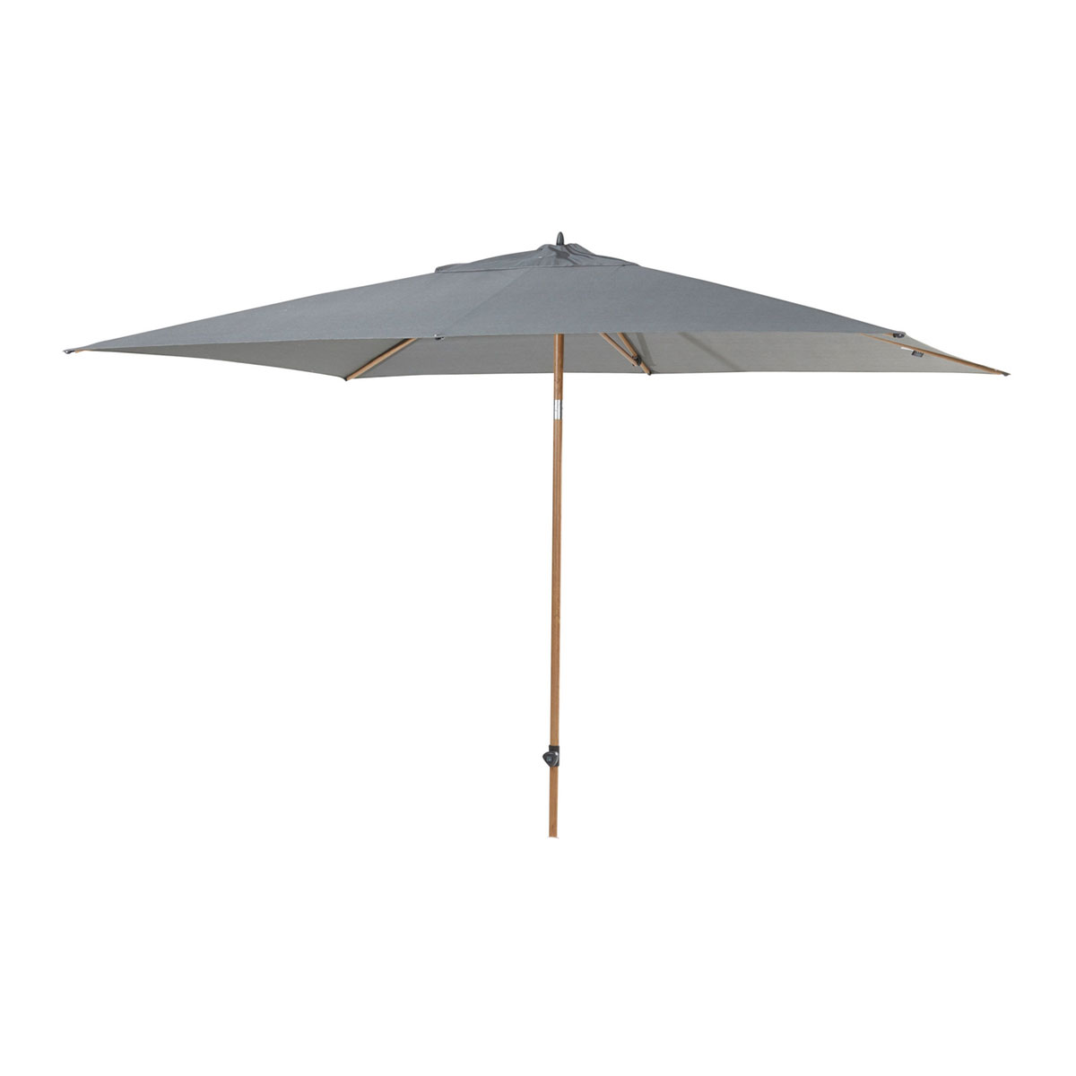 4 Seasons Azzurro 2x3cm antraciet - houtlook frame stokparasol