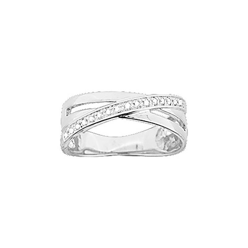 Bague Femme - Oxyde de zirconium - Or 18 Carats