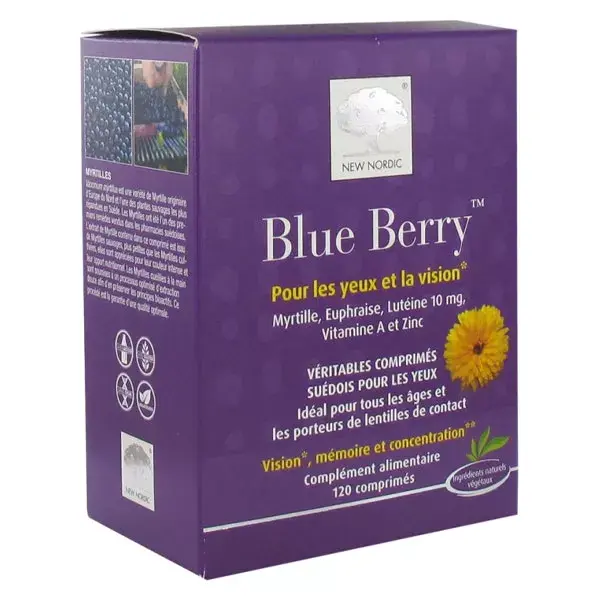 Novo Nordic Blueberry 120 comprimés