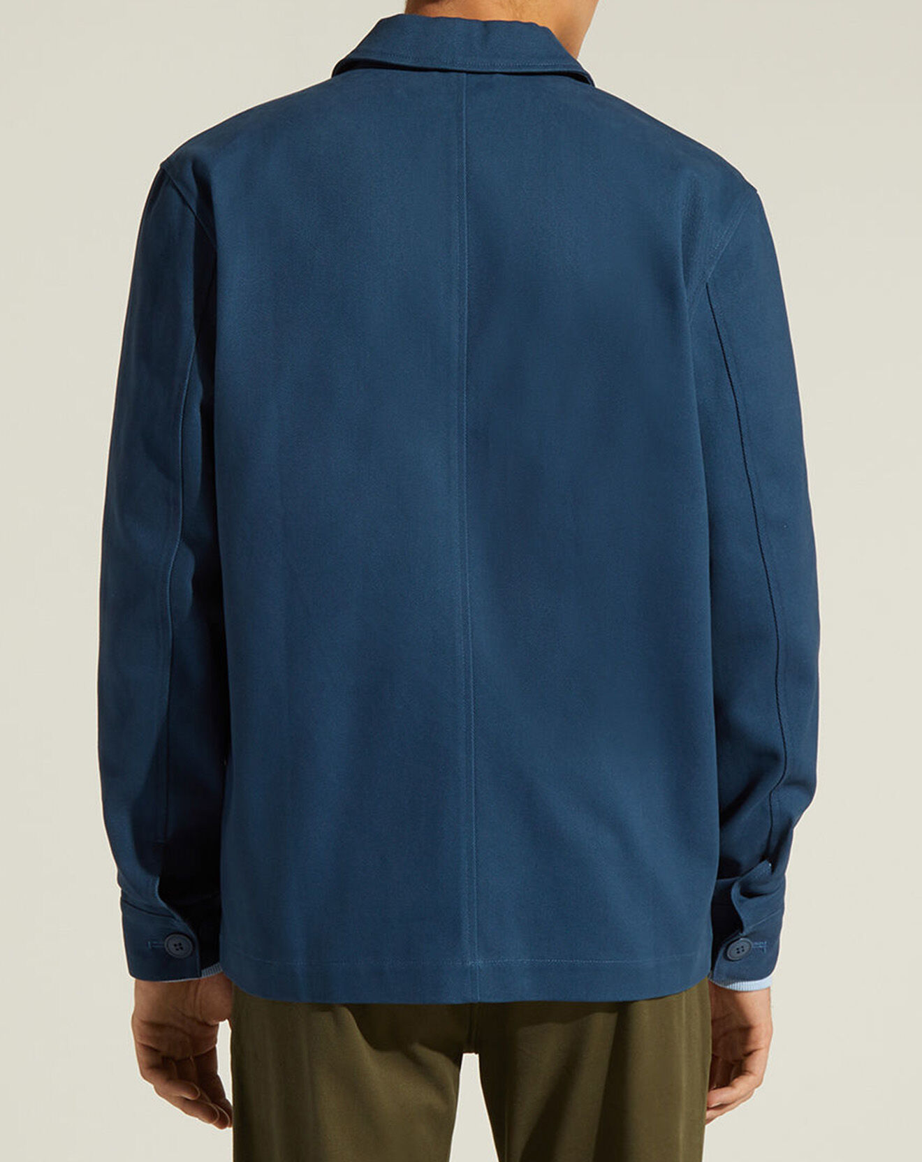 Galeries Lafayette Veste droite Latelier bleue