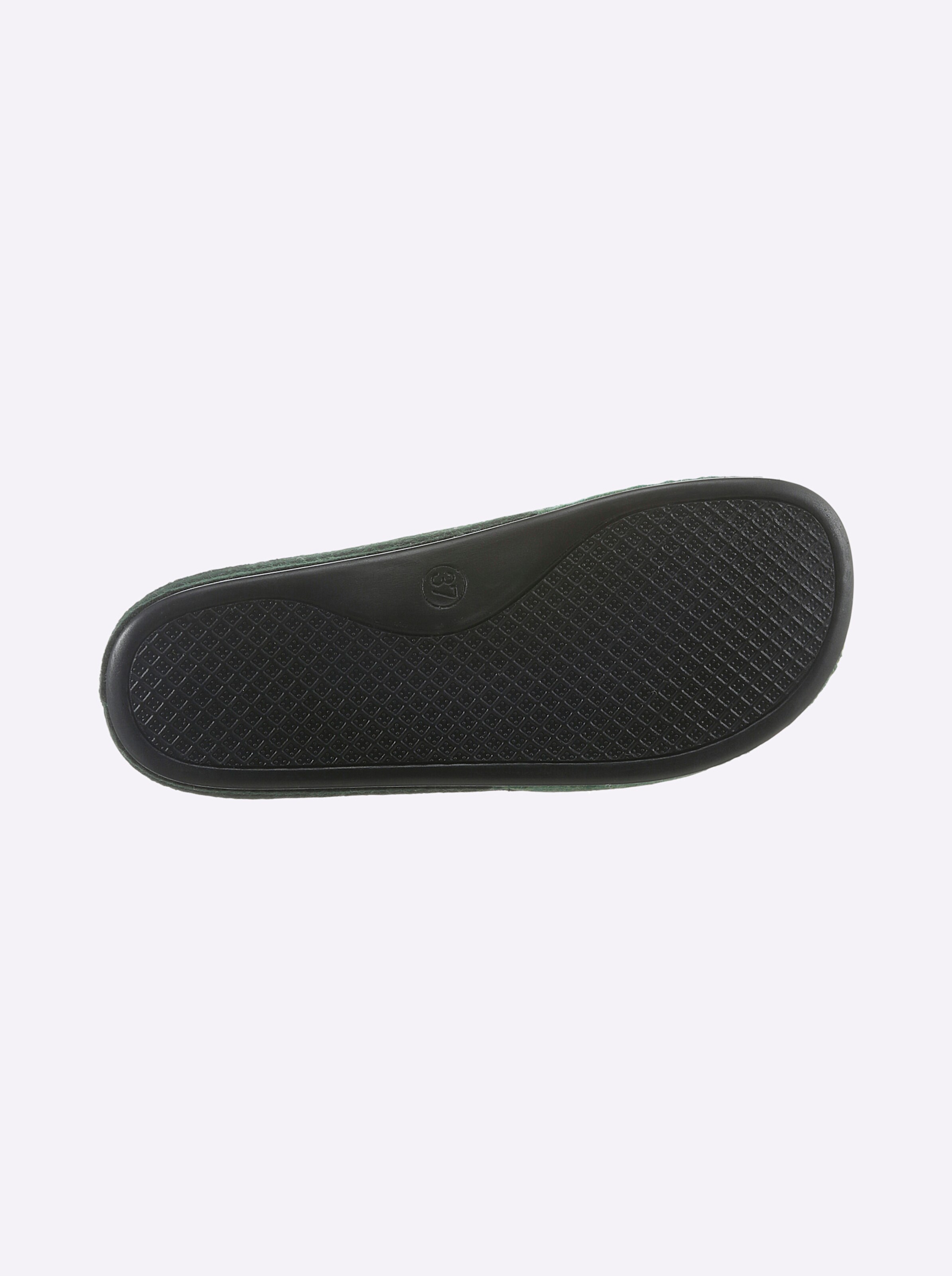 Dr. Feet Pantoffel in grün