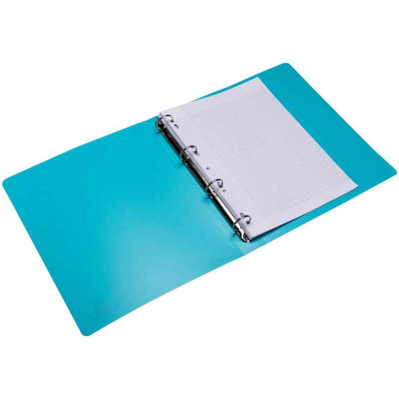 Classeur 2anneaux 30mm polypropylène recyclé Pop'N Co - Couleurs assorties