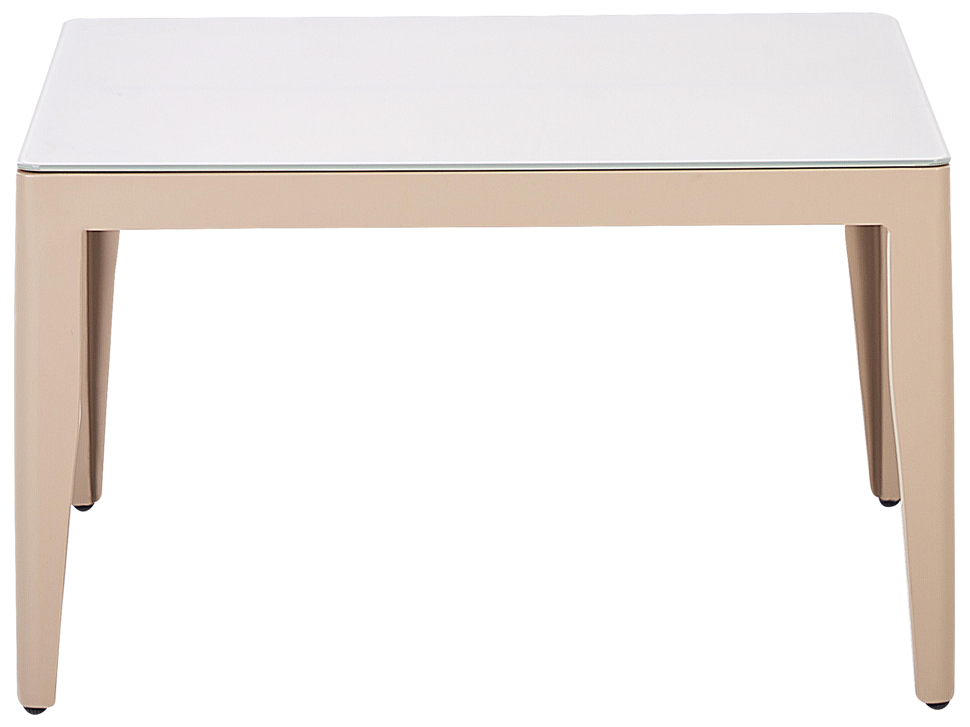 Tuin hoekloungeset met tafel 6-zits RIMA III linkszijdig modulair Metaal Lichtbeige
