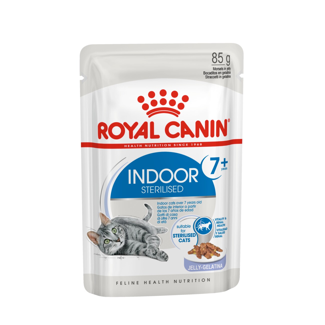 ROYAL CANIN Indoor 7+ Sterilised in Gelee 12x85 g