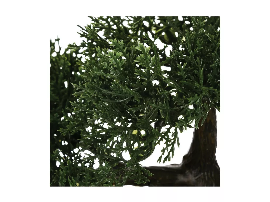 Bonsaï artificiel en pot en céramique H 34 cm