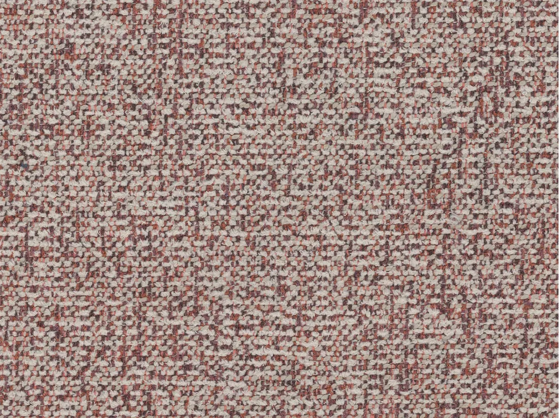 Canapé d'angle gauche convertible en tissu texturé rose MONELIA