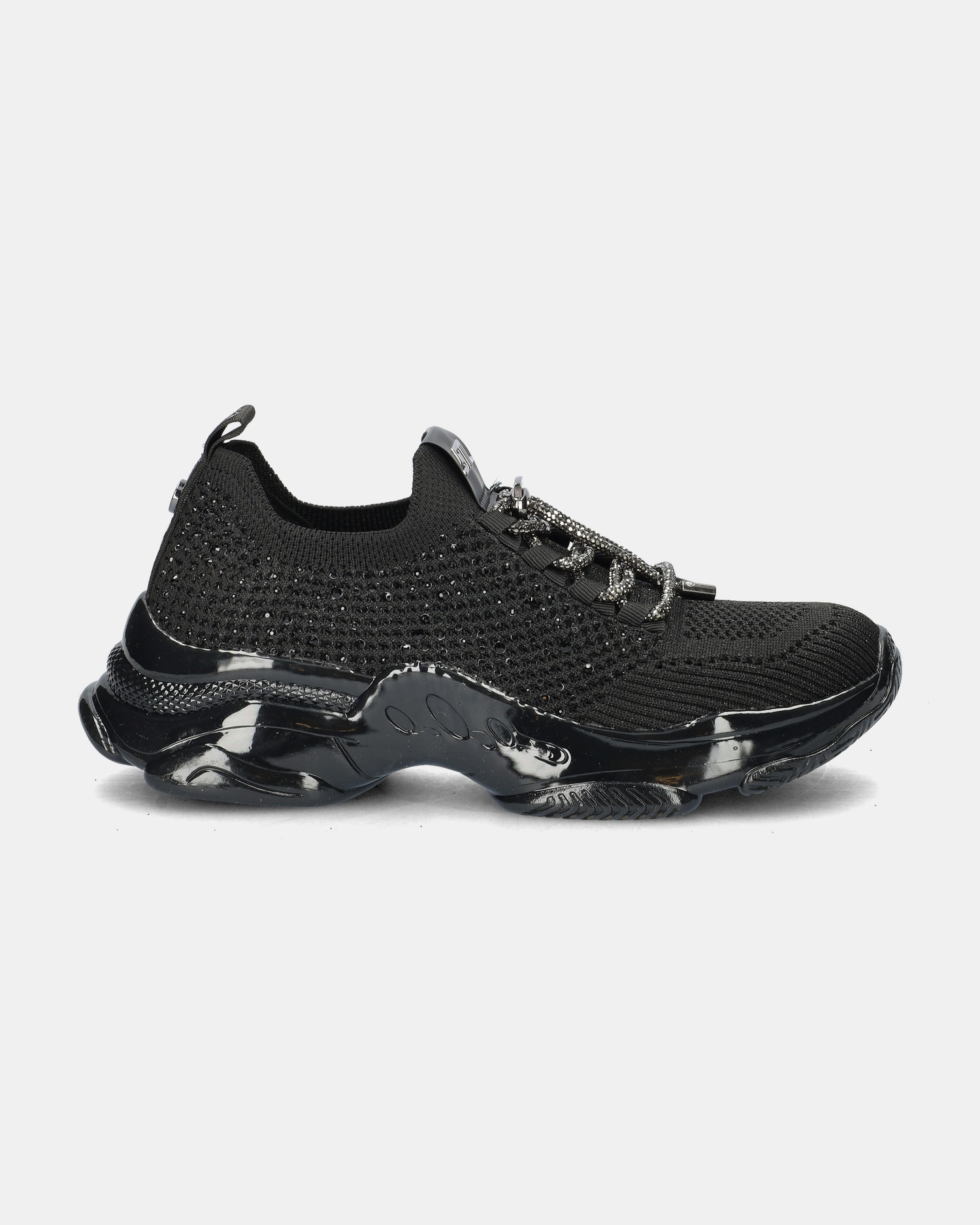 Steve Madden Meter Dad Sneakers  - zwart