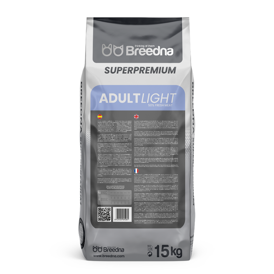 Ração Breedna Adult Light para Cães
