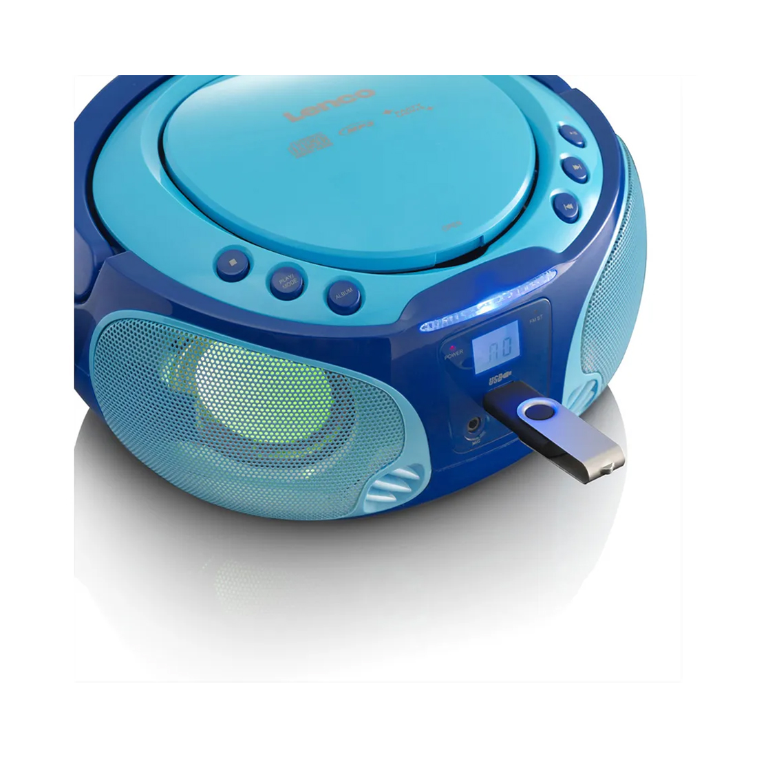 Lenco CD-Player SCD-650 blau