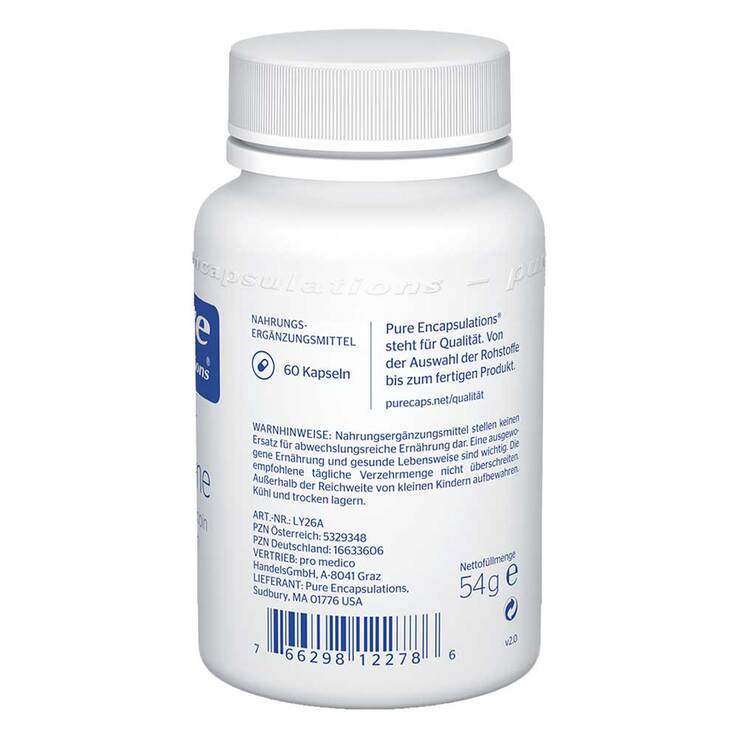 Pure Encapsulations Lycopene 20 mg Kapseln, 60 St