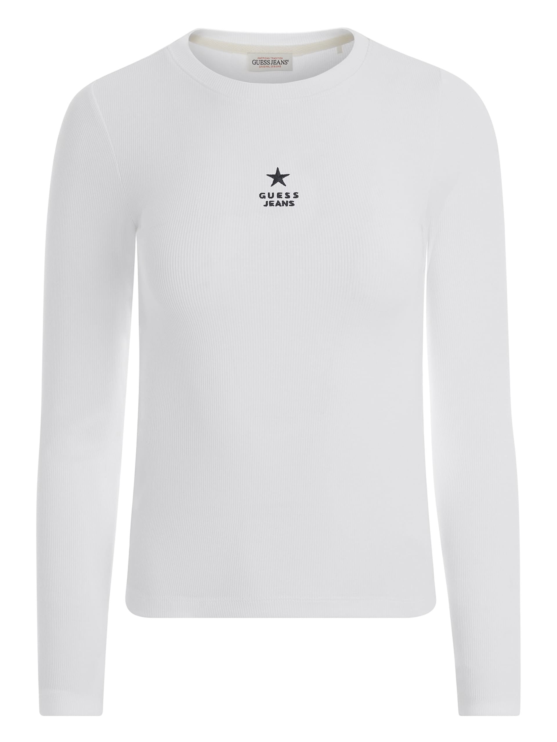 Camiseta Slim Rib-Knit Star
