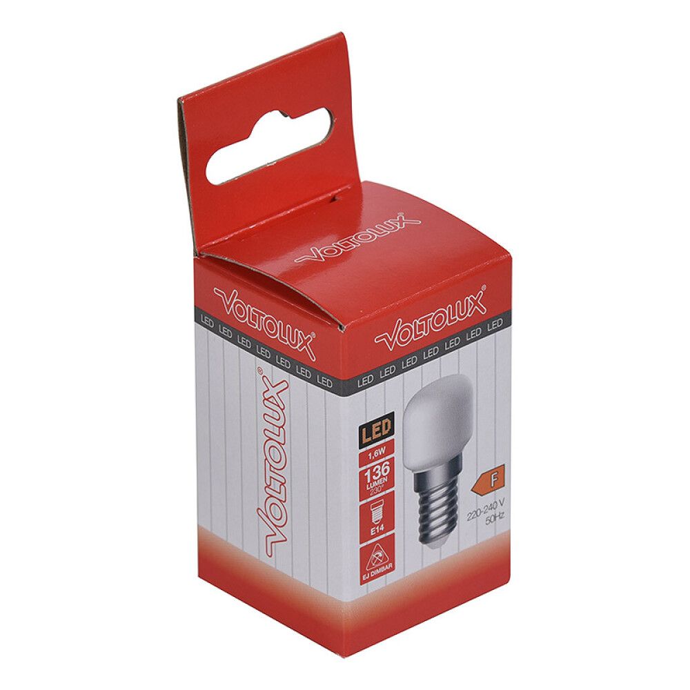 LYSPÆRE VOLTOLUX E14 1,6W 136LM LED