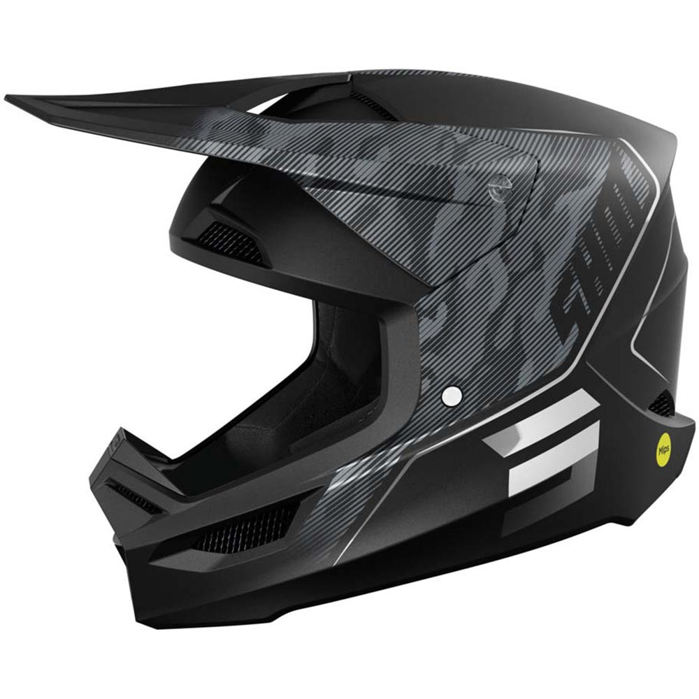 Shot - Casque Race Camo Tactic Noir / Gris / Mat