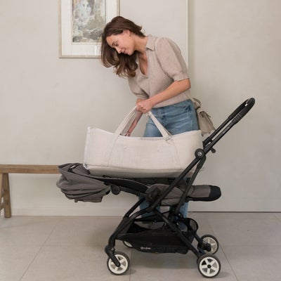Doomoo Babynest/Mykbag 3-in-1, Sandbrun