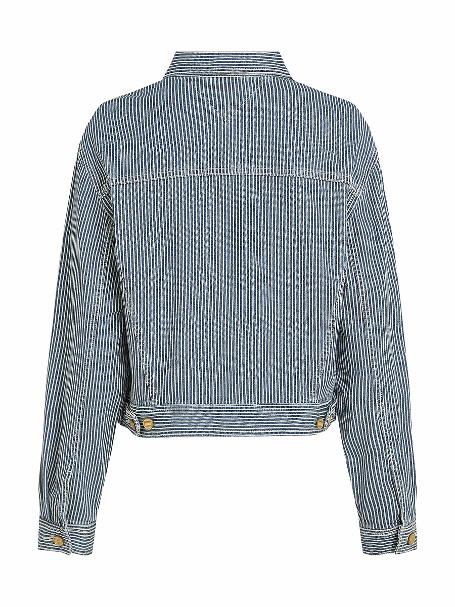 TOMMY HILFIGER<br>Jaqueta curta listrada