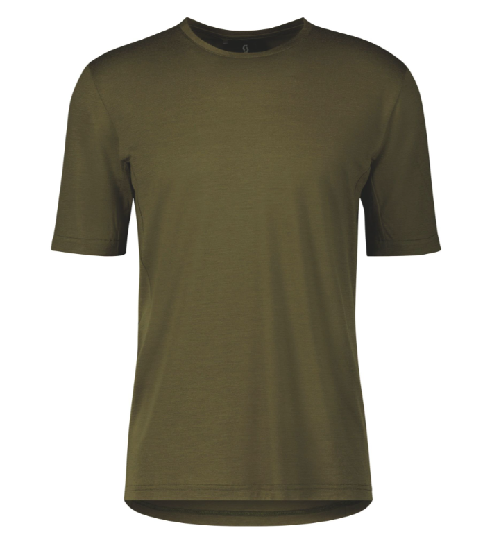 SCOTT Commuter Merino T-shirt, Grøn
