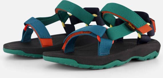 Teva Hurricane XLT 2 sandalen blauw oranje Textiel Meerkleurig 38 39