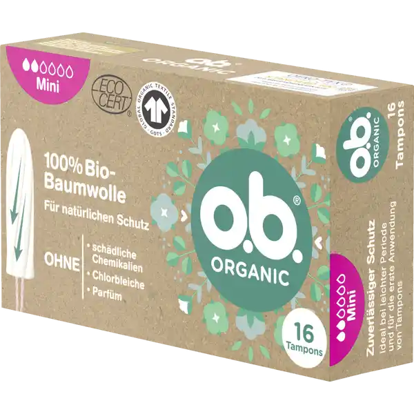 Organic Tampons Mini