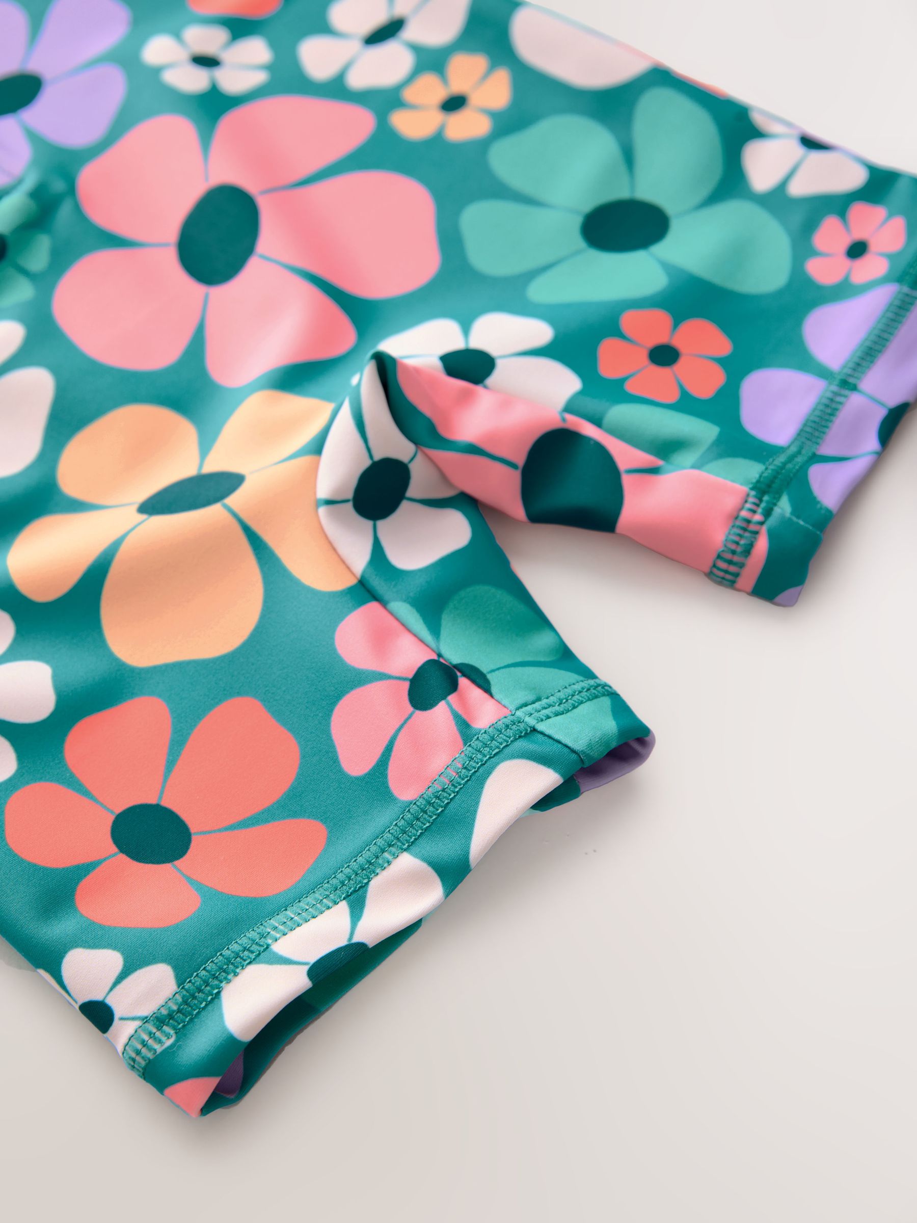 Stampy Bloemenprint - Zonbeschermend badpak (3 mnd-10 jr)