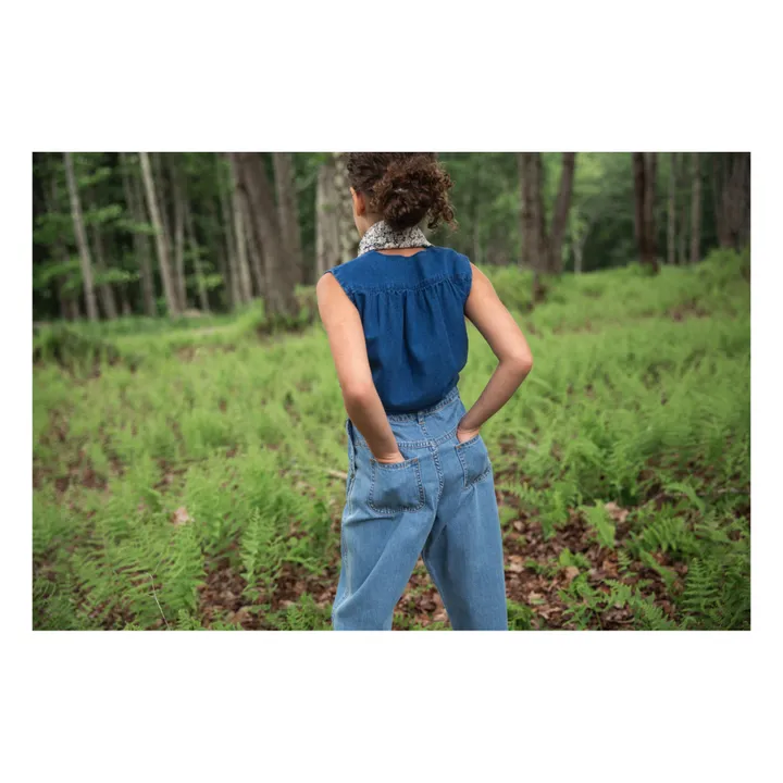Soor Ploom Pantalon Denim Coton Bio Nova | Bleu jean