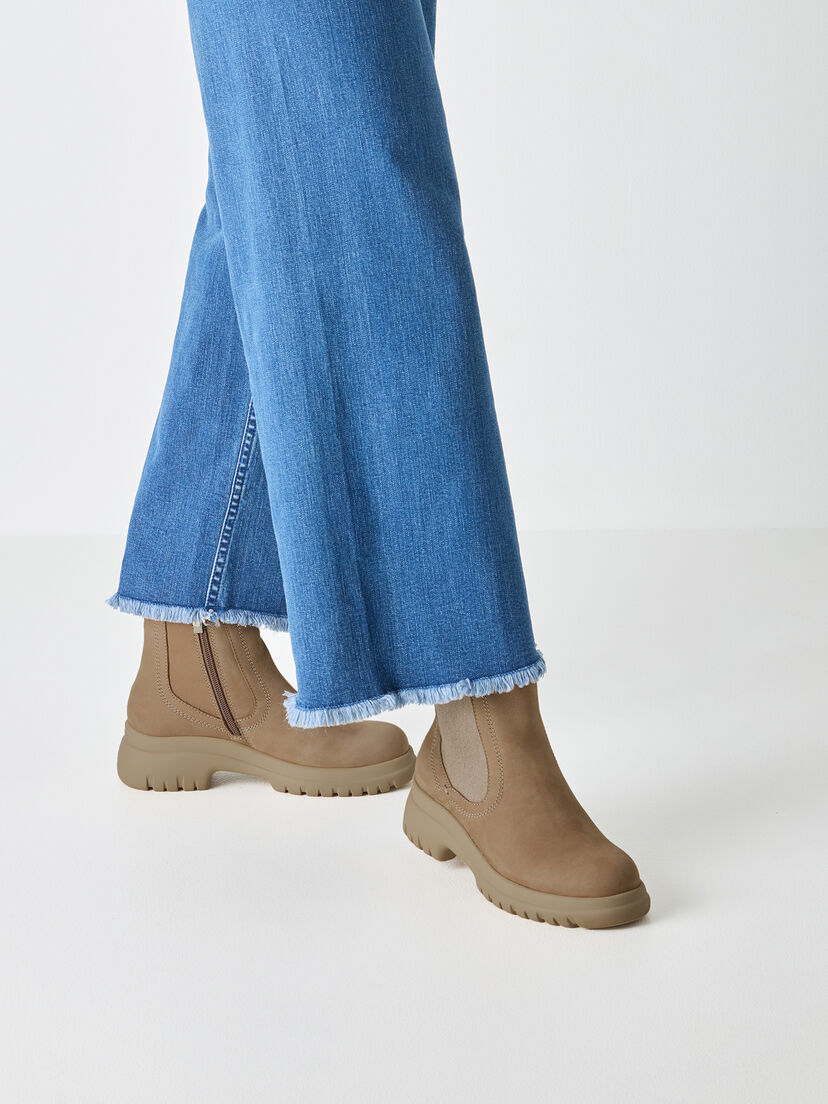 Leren Chelseaboot - bruin