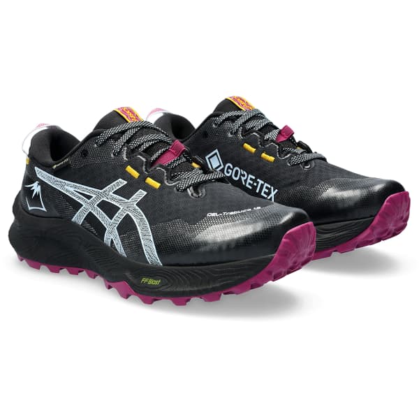 Chaussure trail ASICS GEL-TRABUCO 12 GTX W BLACK/LIGHT BLUE