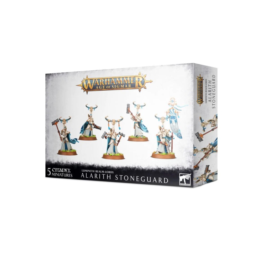 Age of Sigmar : Lumineth Realm-Lords - Alarith Stoneguard