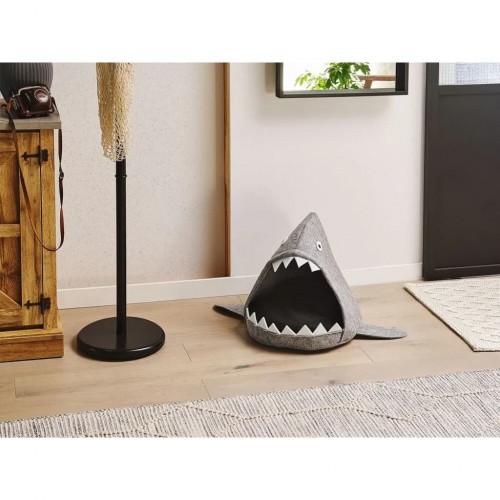 Cama para animais de estimação Beliani Piranha, cinza