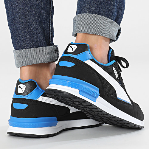 Baskets Femme Graviton 381987 Black White Racing Blue