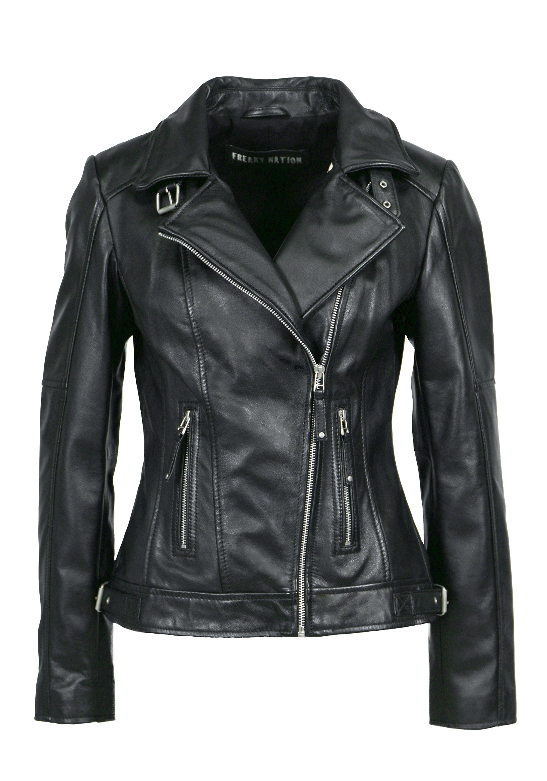 Freaky Nation Lederjacke »Aliet-FN«