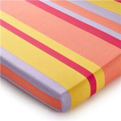 Linge de lit vagues multicolores - BECQUET CRÉATION
