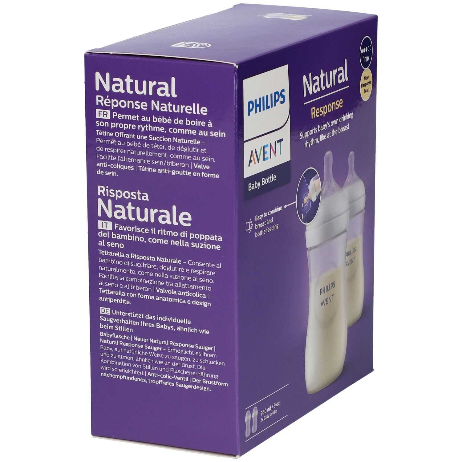 PHILIPS Avent Natural Response Duo Biberons SCY903/02