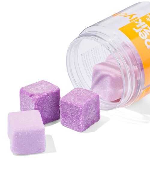 gommages solides pêche litchi - 6 pièces
