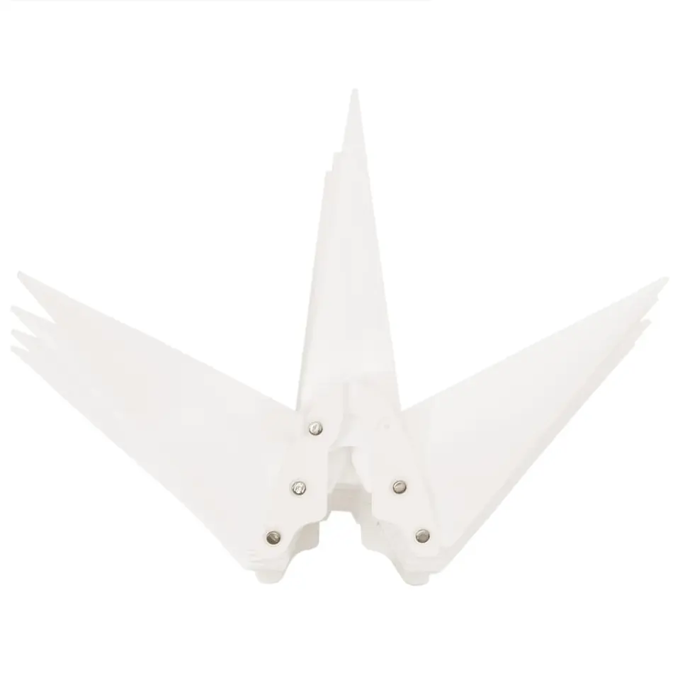 vidaXL - Kerstverlichting - Wit - 100 cm - 3 stuks