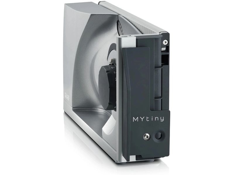 Graef Schneidemaschine MYtiny Silber Klappbarer Allesschneider