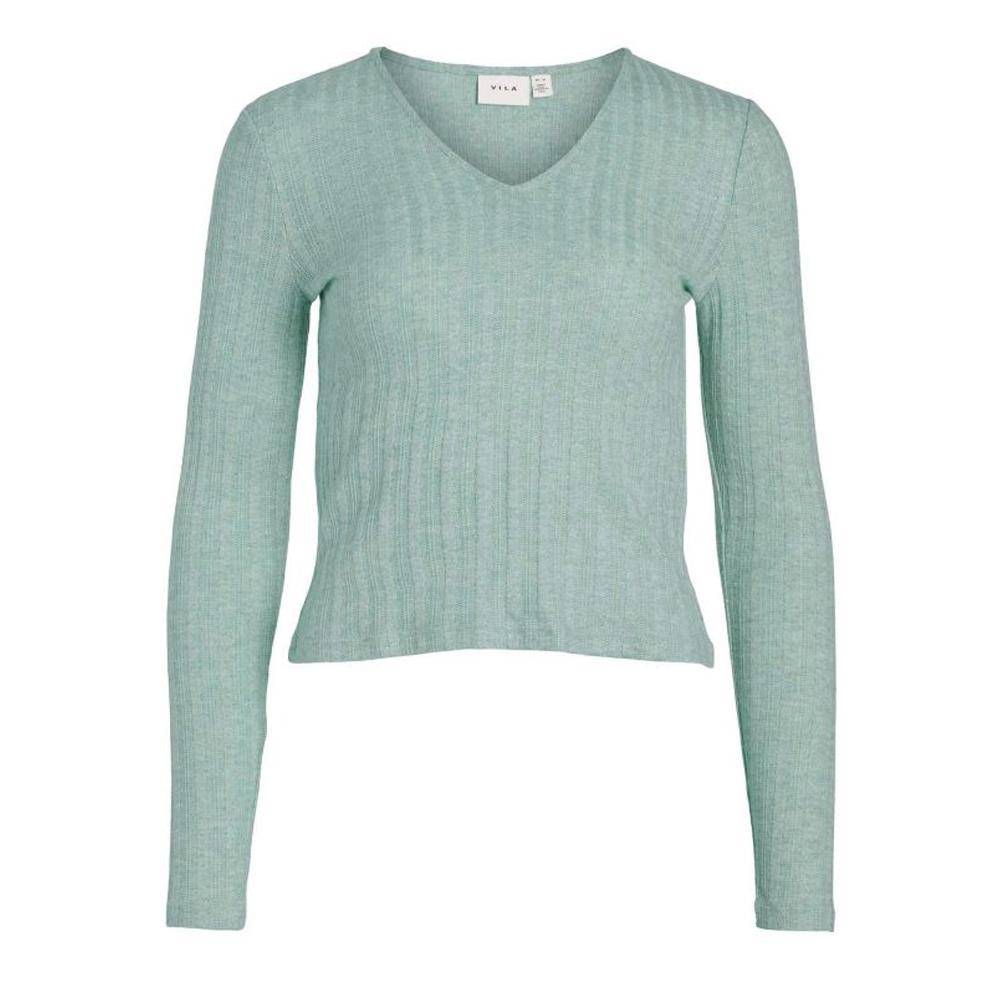 Vila Pull Vert Femme Vila Fliva