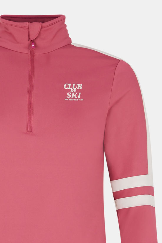 Protest Protest Prtprue 1/4 Zip Fleecetrui Dames