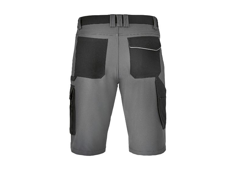 Korte heren werkbroek met stretch