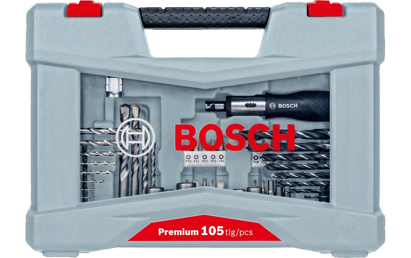 BOSCH Bohrer- und Bit-Set »Premium X-Line« 105 Stk. tlg.