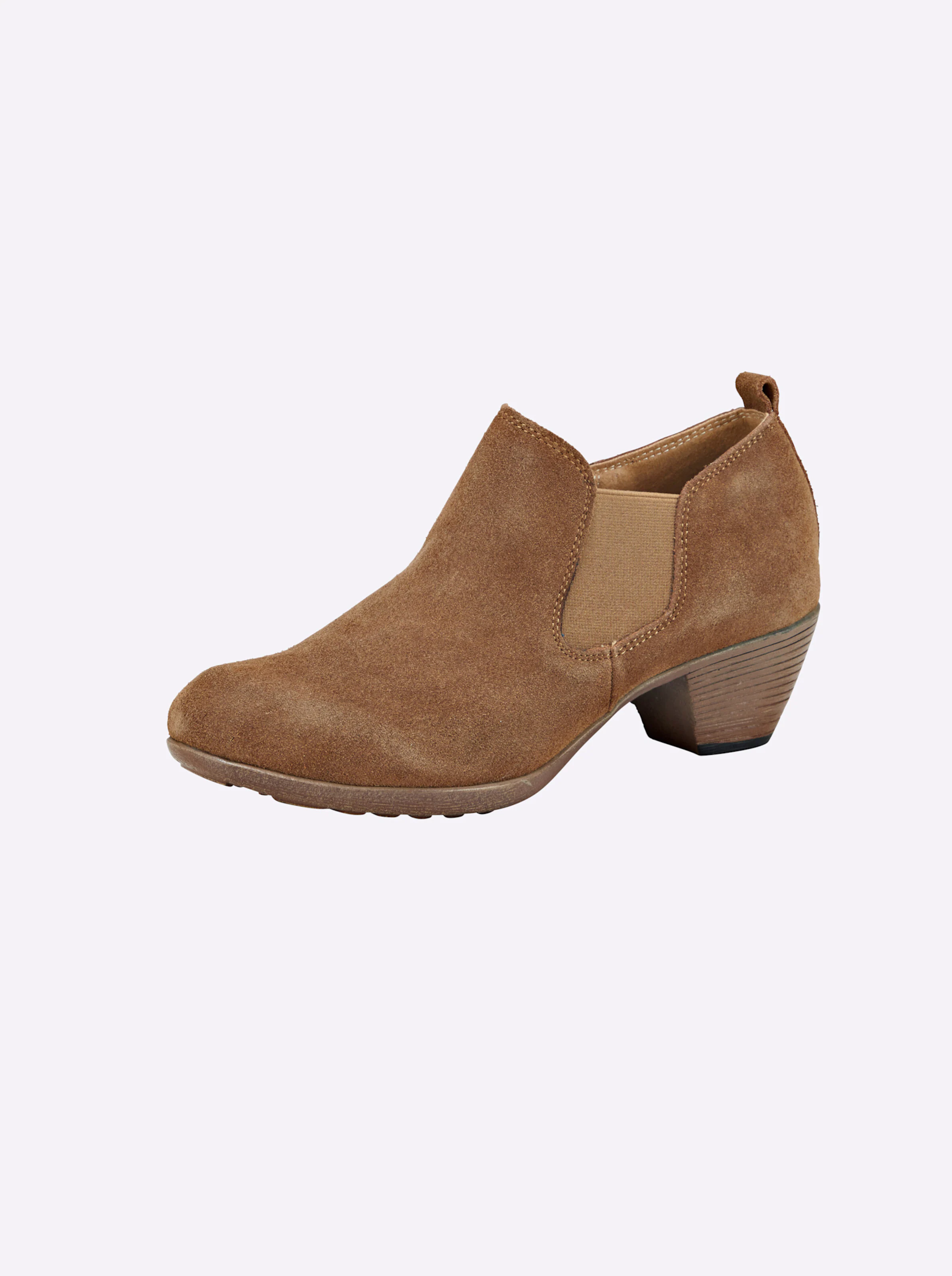 Andrea Conti Stiefelette in camel
