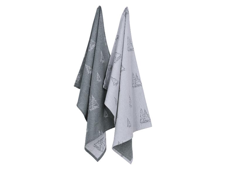 Set van 2 theedoeken 50 x 70 cm