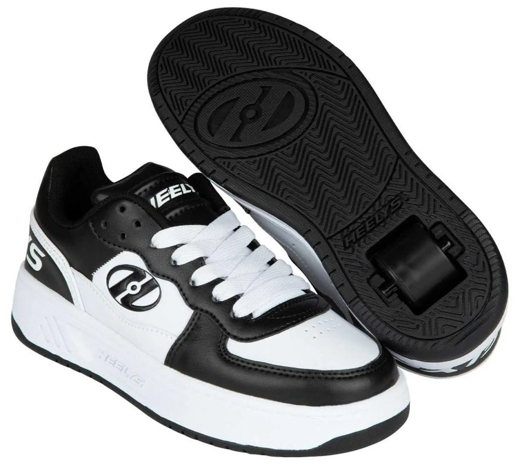 Heelys Rezerve Low Sort/Hvid Rullesko | SkatePro