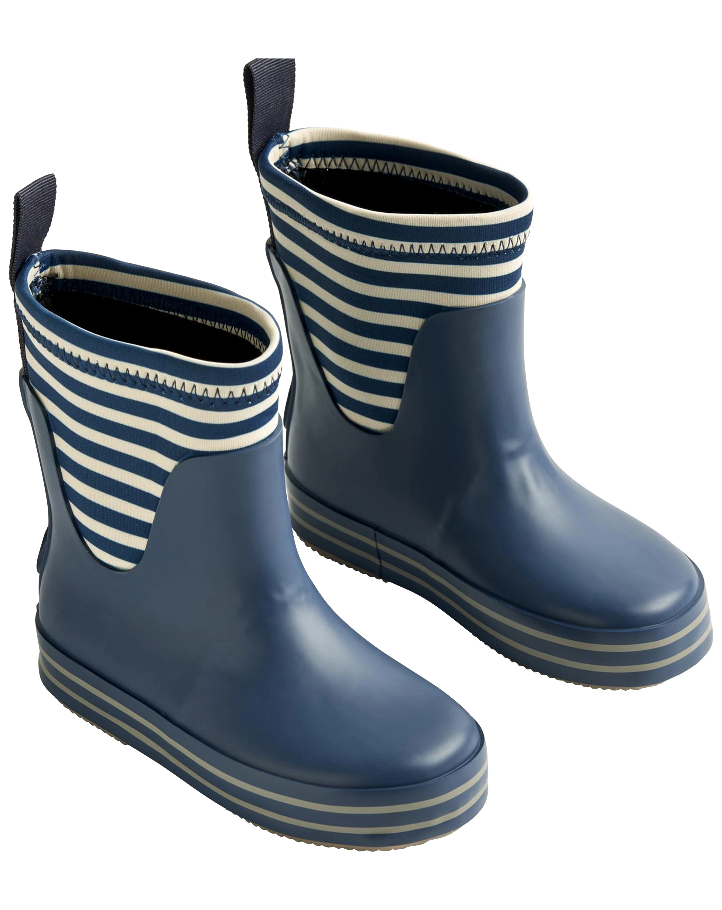 Gummistiefel PRINT MIST STRIPES in indigo